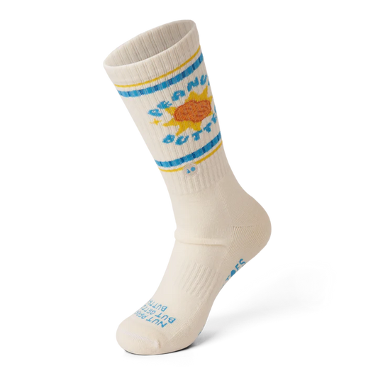 Talking Toes Peanut Perfect Athletic Sock