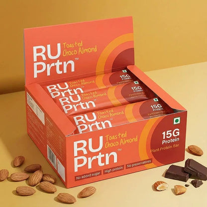 Toasted Choco Almond Protein Bar (Pack of 6)