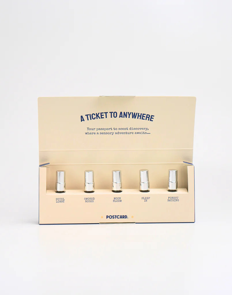 Postcard Scent Discovery Box