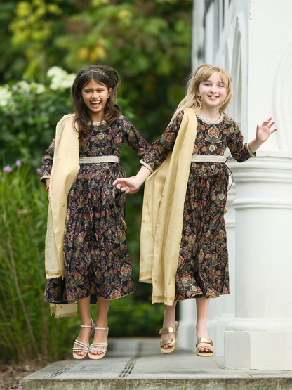 Nama Girls Anarkali Gown Dress