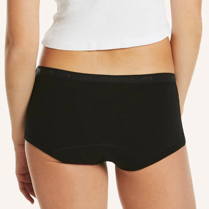 Love Luna Period Panties Teen Boyleg Junior - Black