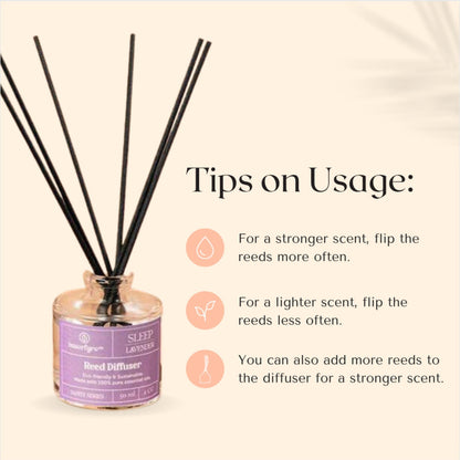 Sleep - Lavender Reed Diffuser by Innerfyre 50ml