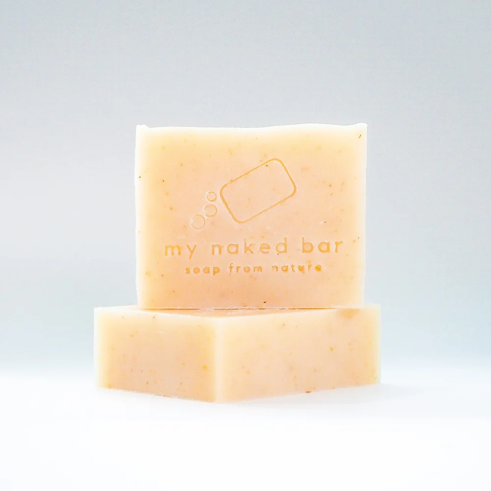 My Naked Bar Lavender Oatmeal Soap Bar Gift Box - For Soothing Eczema Skin