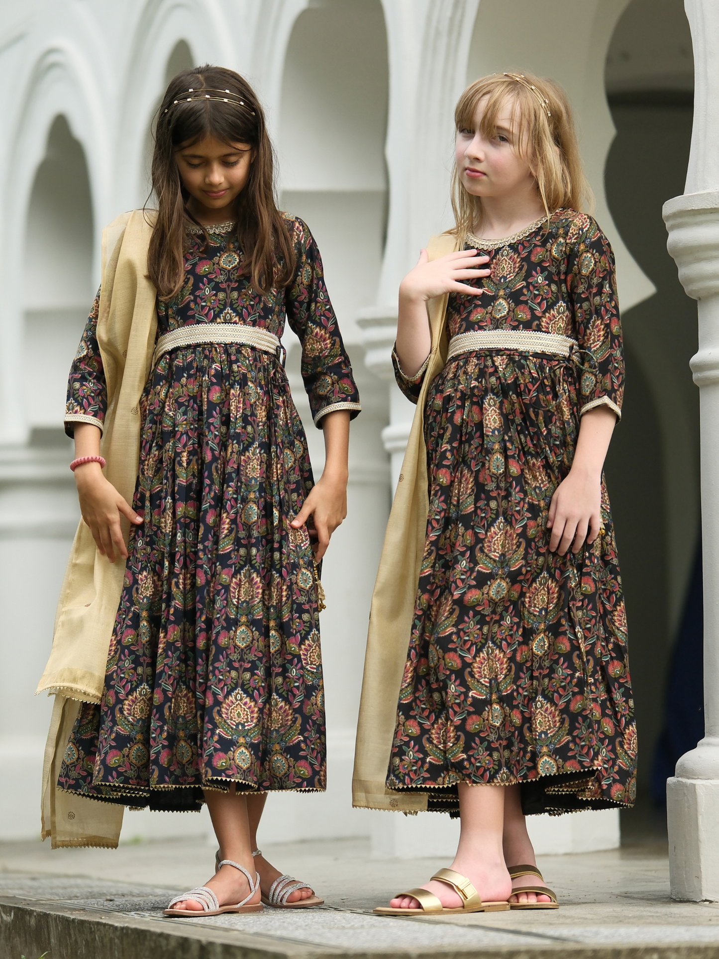 Nama Girls Anarkali Gown Dress