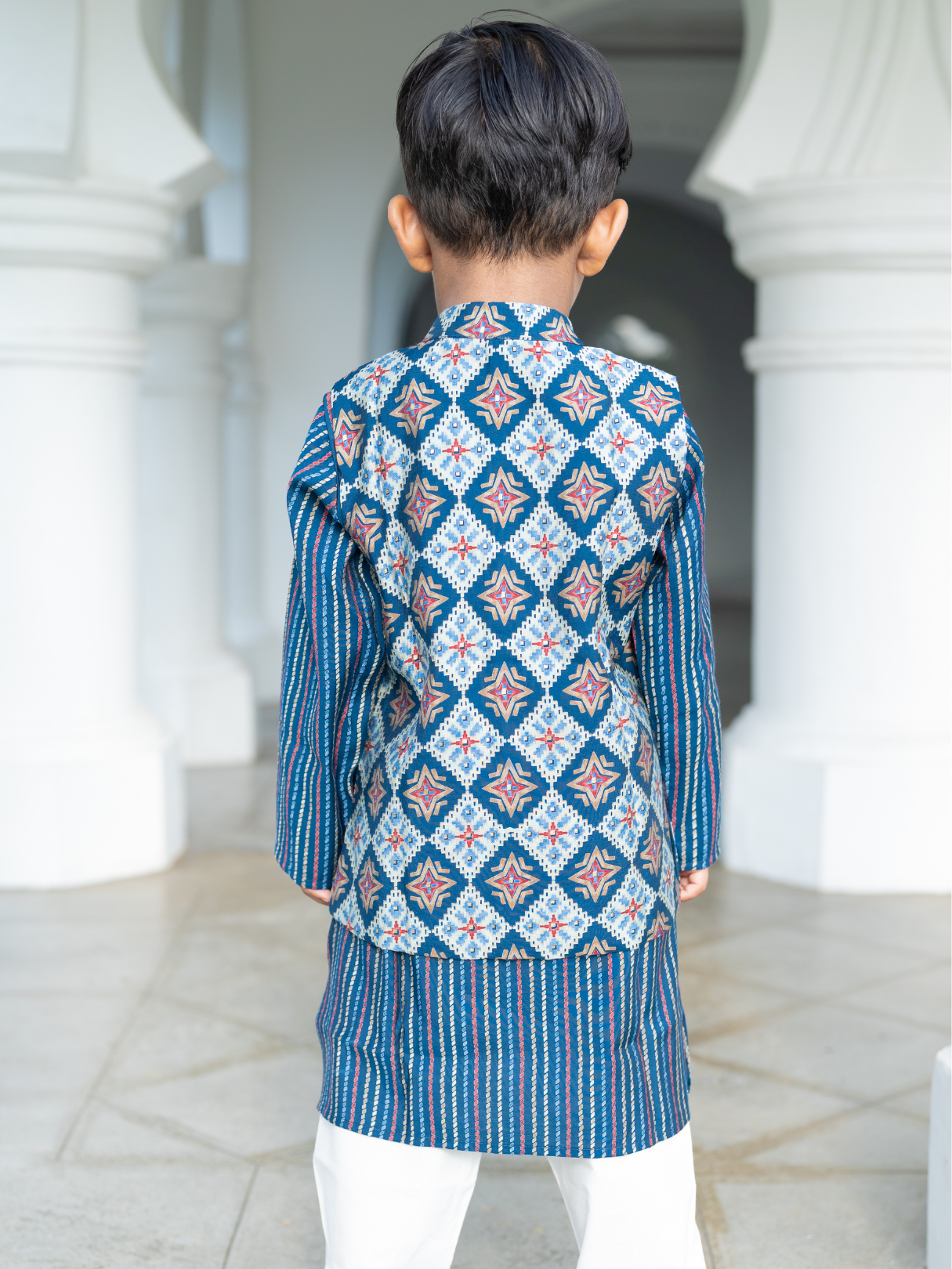 Tara Boys Kurta Pajama Jacket