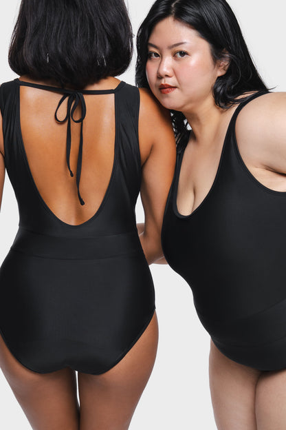 OZEE PERIOD SWIMWEAR MADISON TIE UP - ONE PIECE MODERATE FLOW ( 4 - 6 HOURS ) FITS FOR TEENS TO ADULT