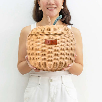 Momiji Apple Storage Basket - Small Natural