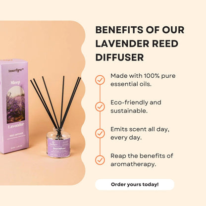 Sleep - Lavender Reed Diffuser by Innerfyre 50ml