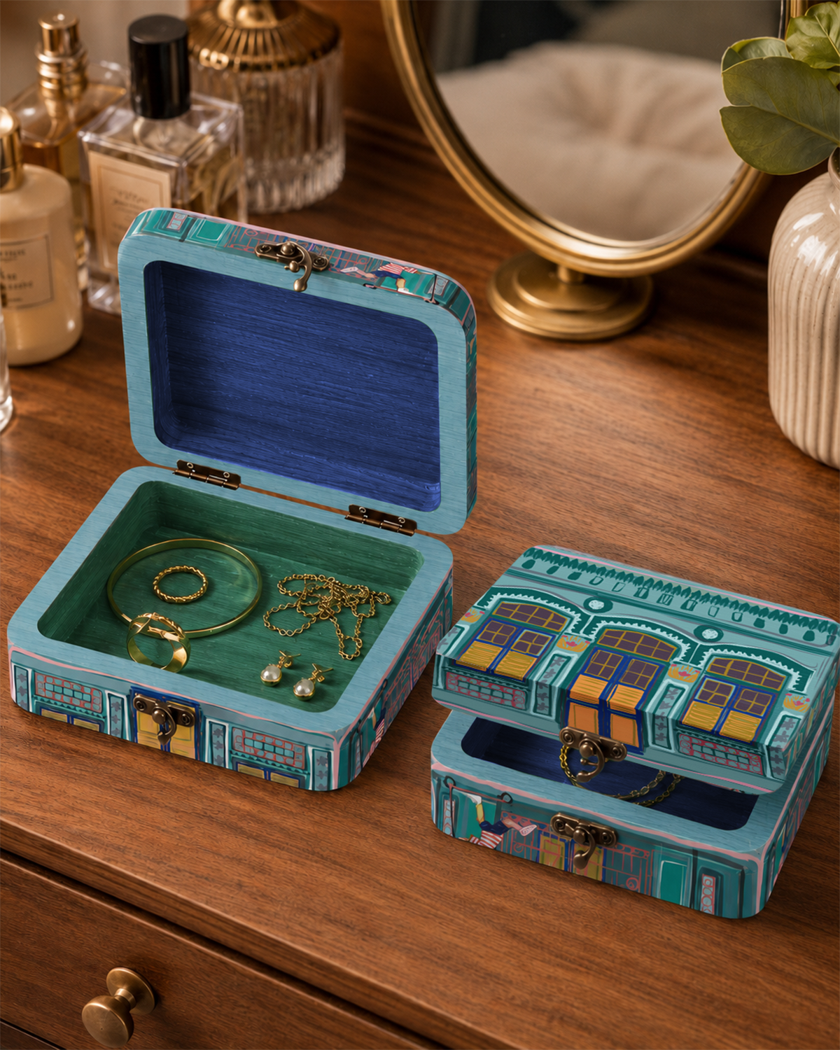 The Mosaique Peti Harta Box by Meja