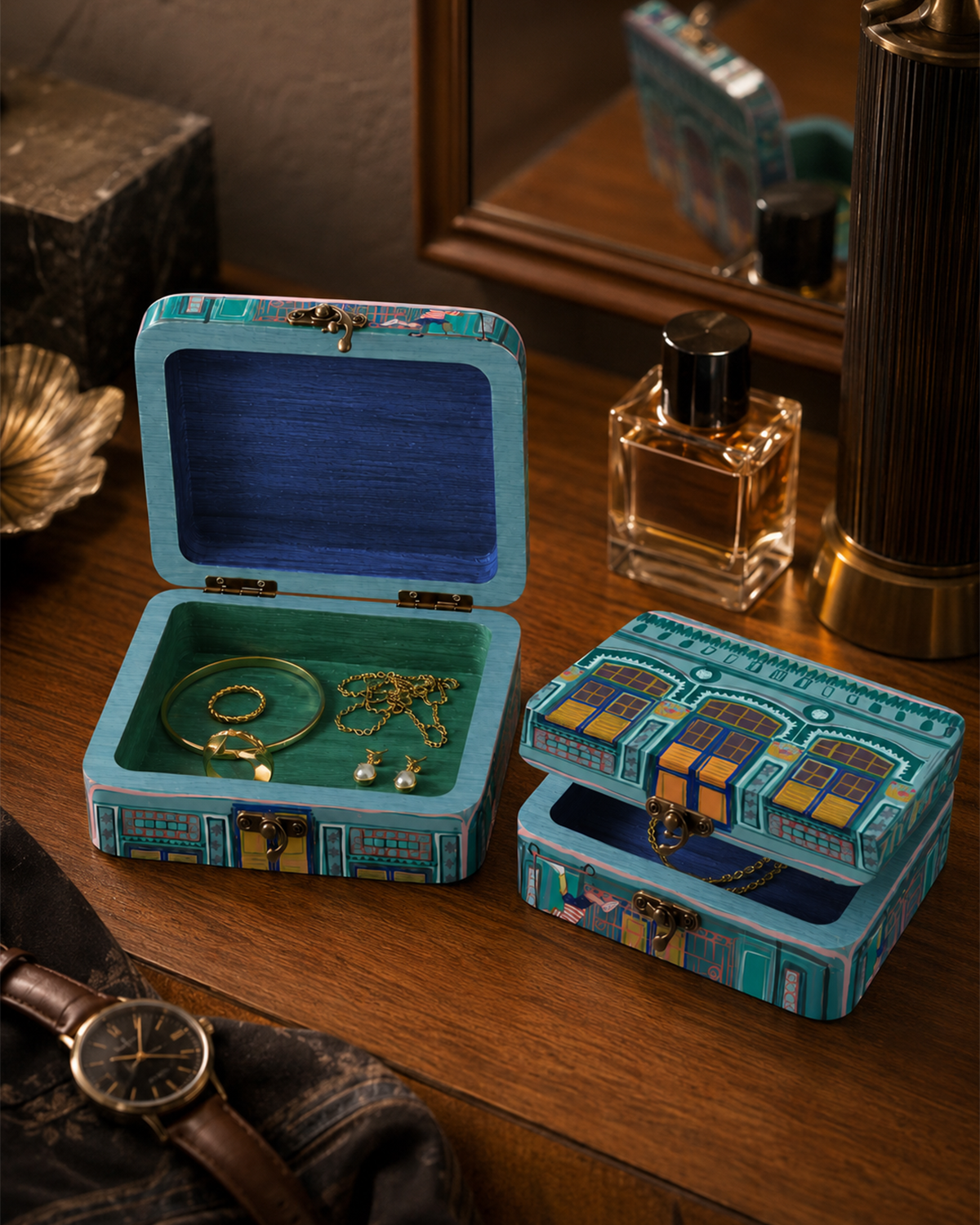The Mosaique Peti Harta Box by Meja