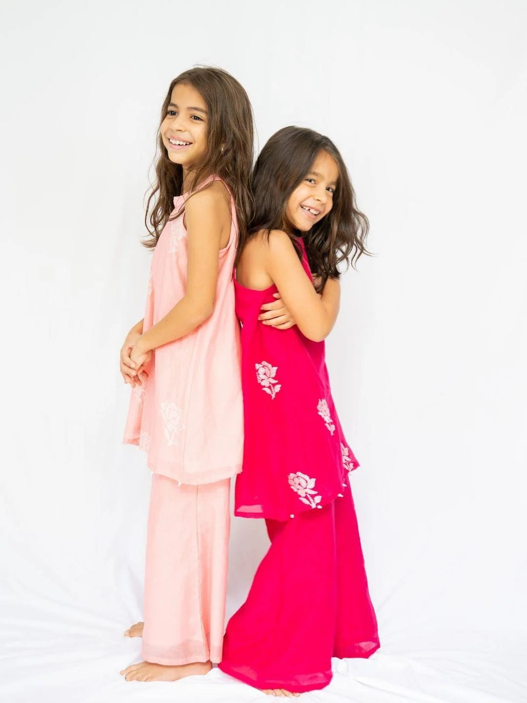 Aira Girls Halter Palazzo Set