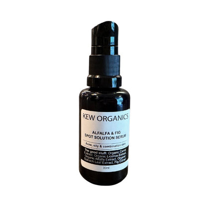 Kew Organics Alfalfa & Fig Spot Solution Serum – Acne & Sebum Control Treatment