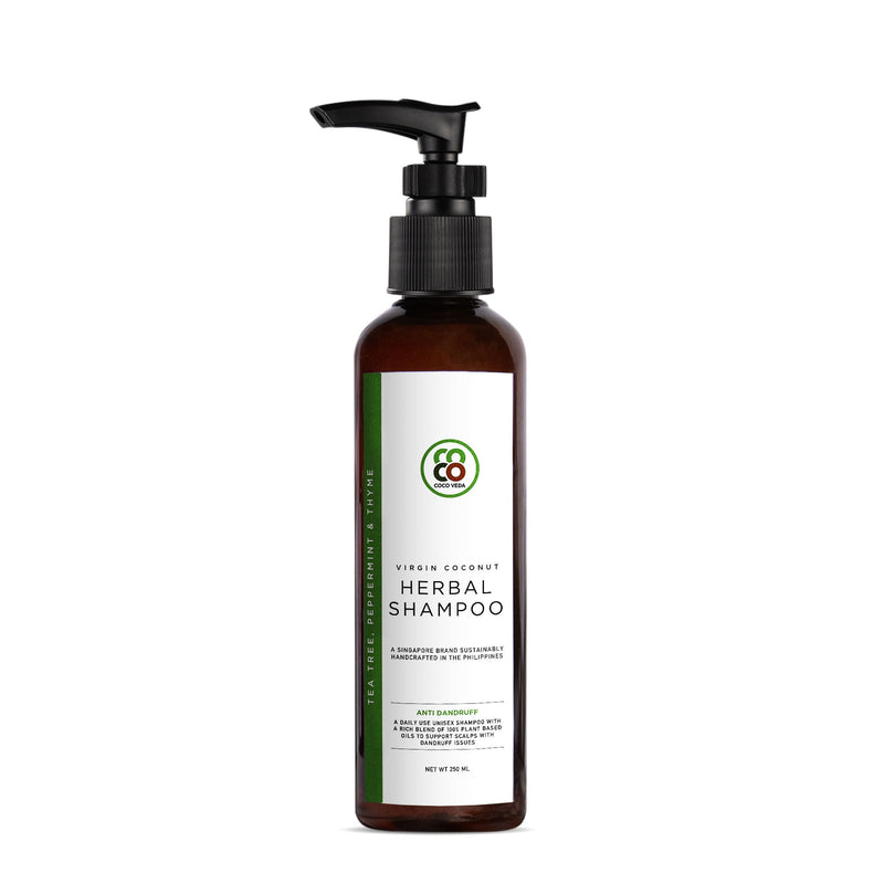 Coco Veda Anti Dandruff Herbal Shampoo | Haircare | The Green Collective SG