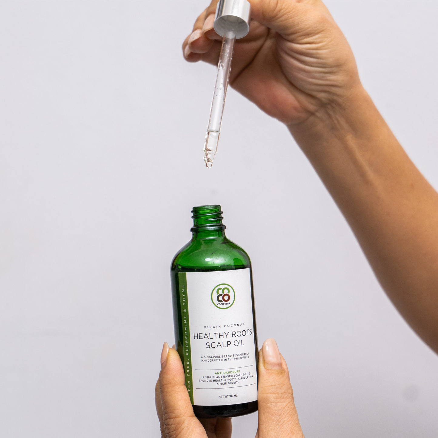 Coco Veda Healthy Roots Scalp Oil For Dandruff Issues