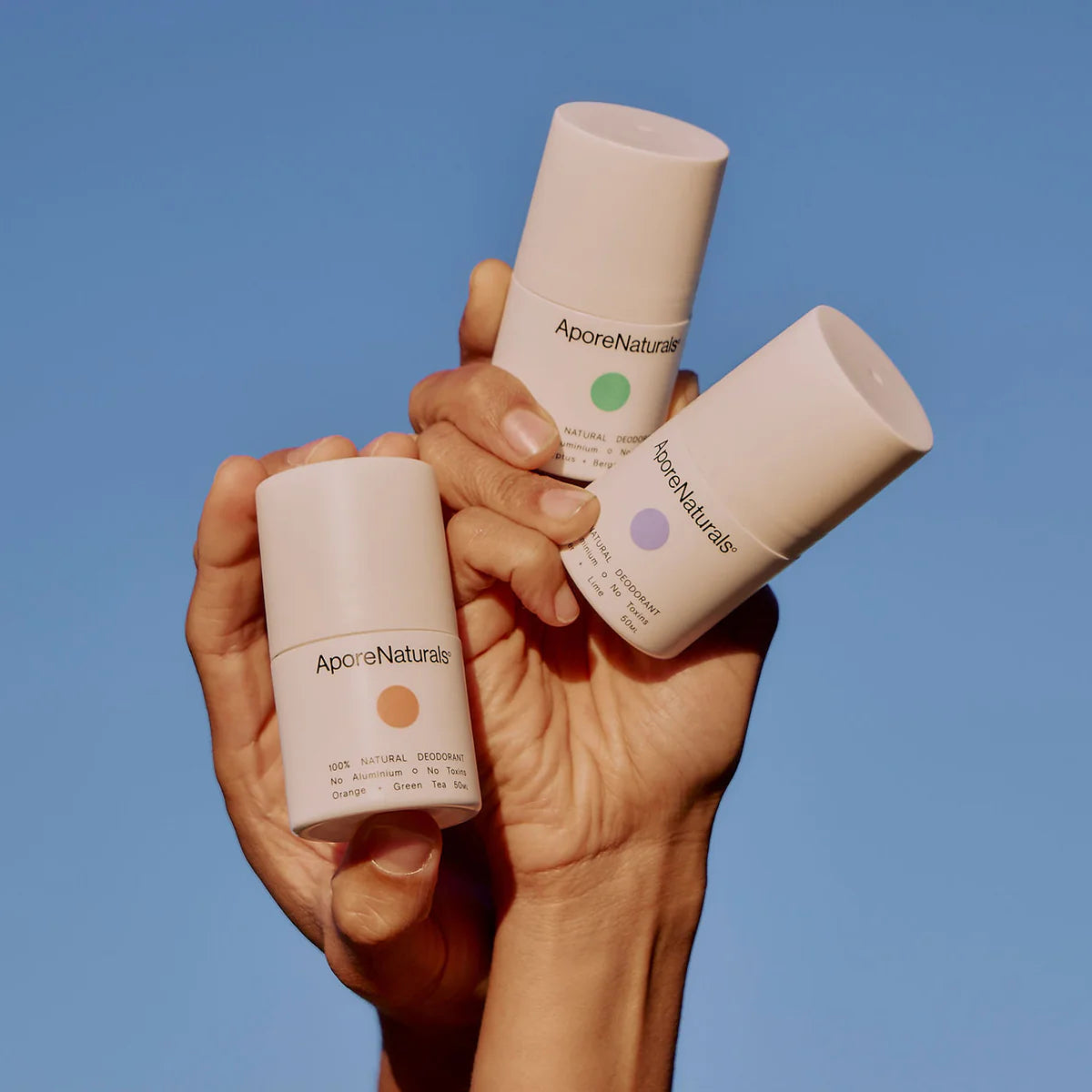 AporeNaturals 100% Natural Deodorants 50 ml