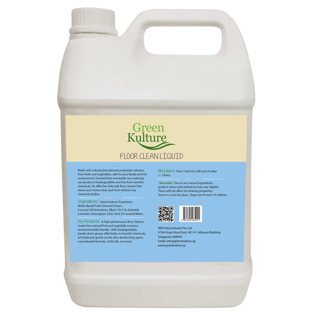 Green Kulture Natural Floor Clean Liquid