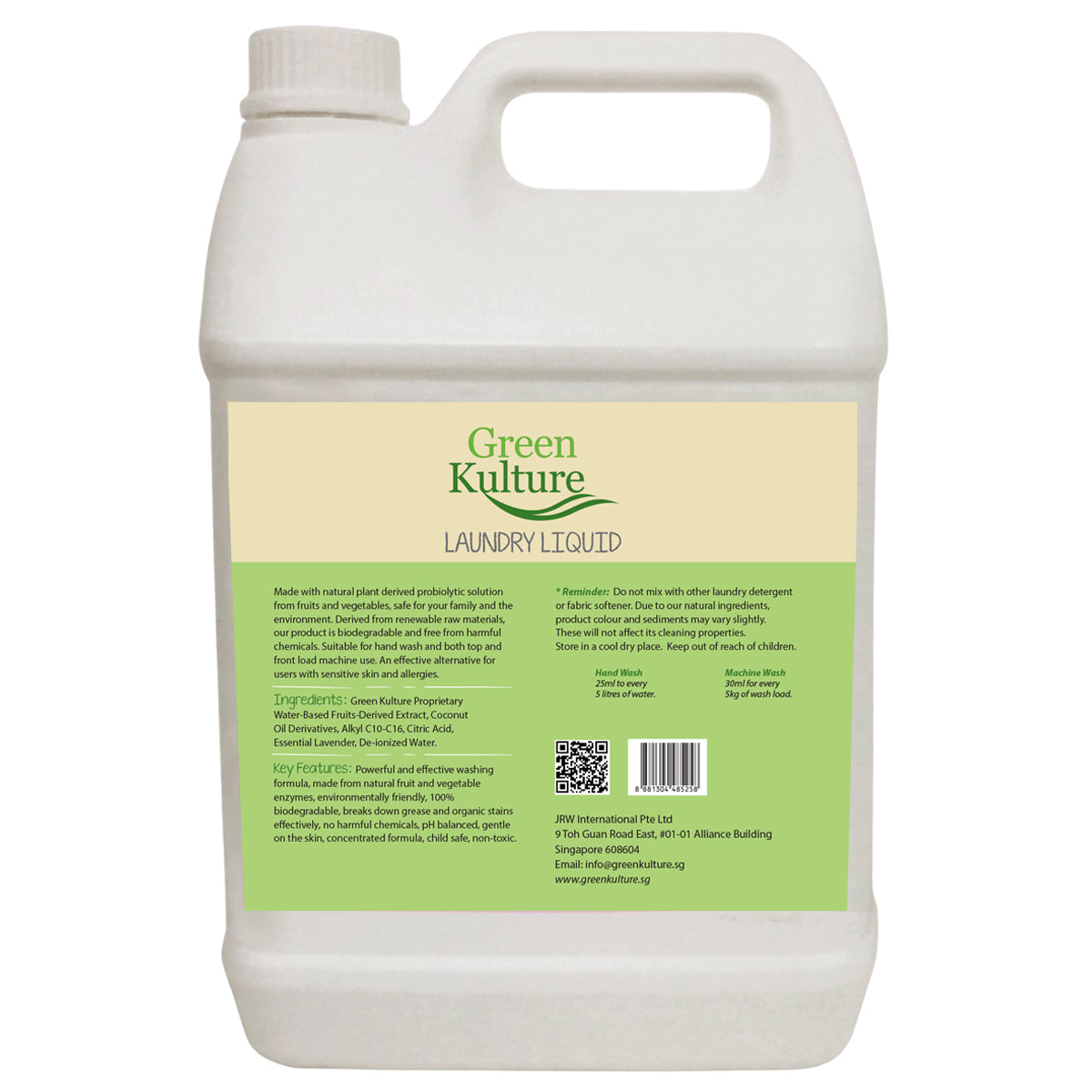 Green Kulture Natural Laundry Liquid