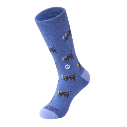 Talking Toes Scaredy Cat Crew Socks