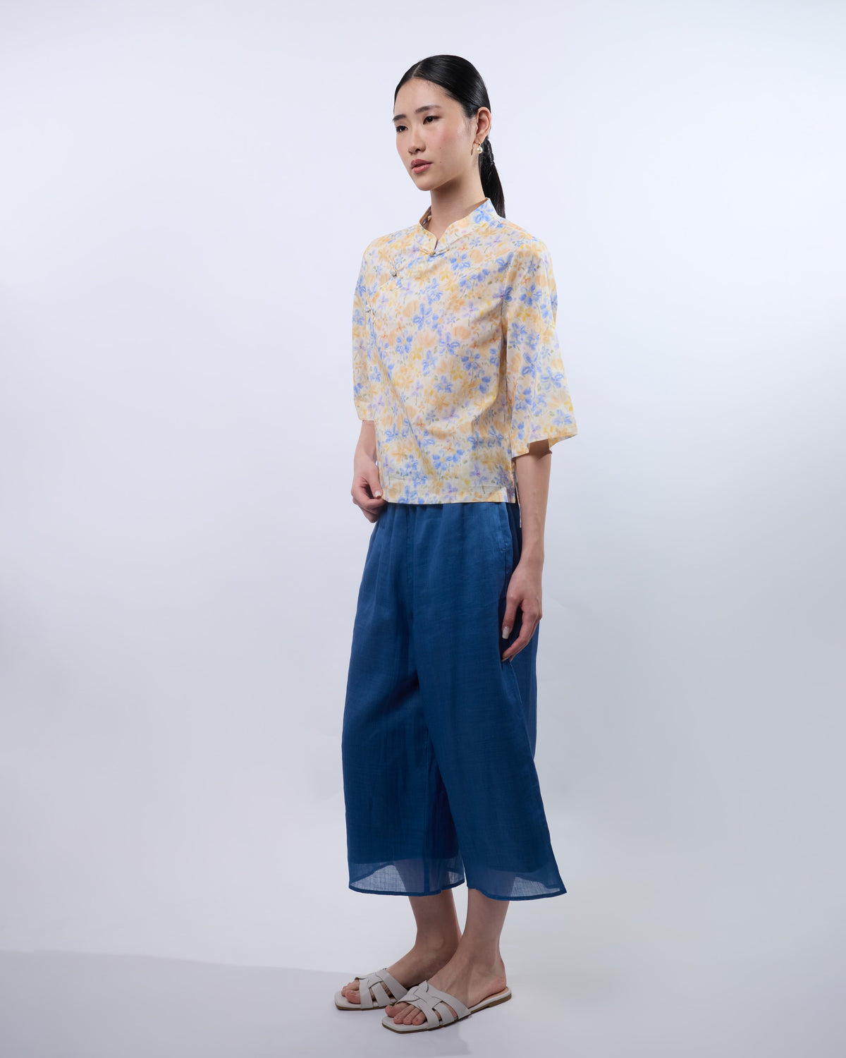 You Living Floral Samfoo Cheongsam Qipao Top