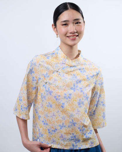 You Living Floral Samfoo Cheongsam Qipao Top