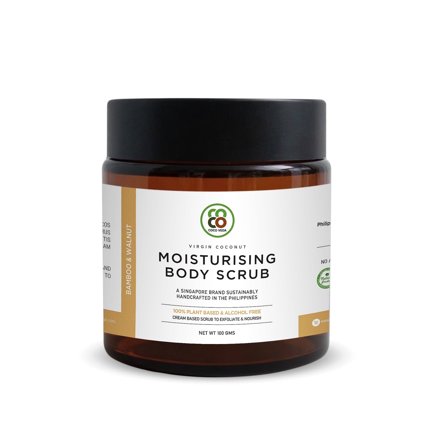 Coco Veda Moisturising Walnut and Bamboo Body Scrub