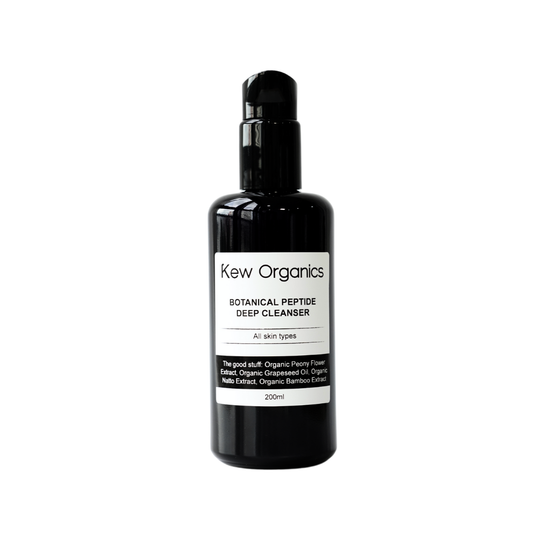 Kew Organics Botanical Peptide Deep Cleanser – Barrier Protecting Cleansing Lotion