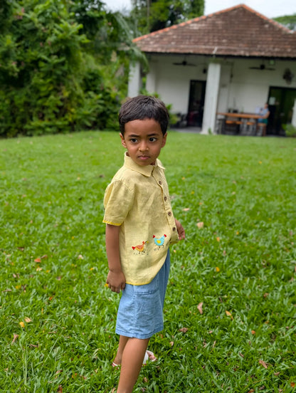 The Purestitch Crazy Chicken Shirt for Boys