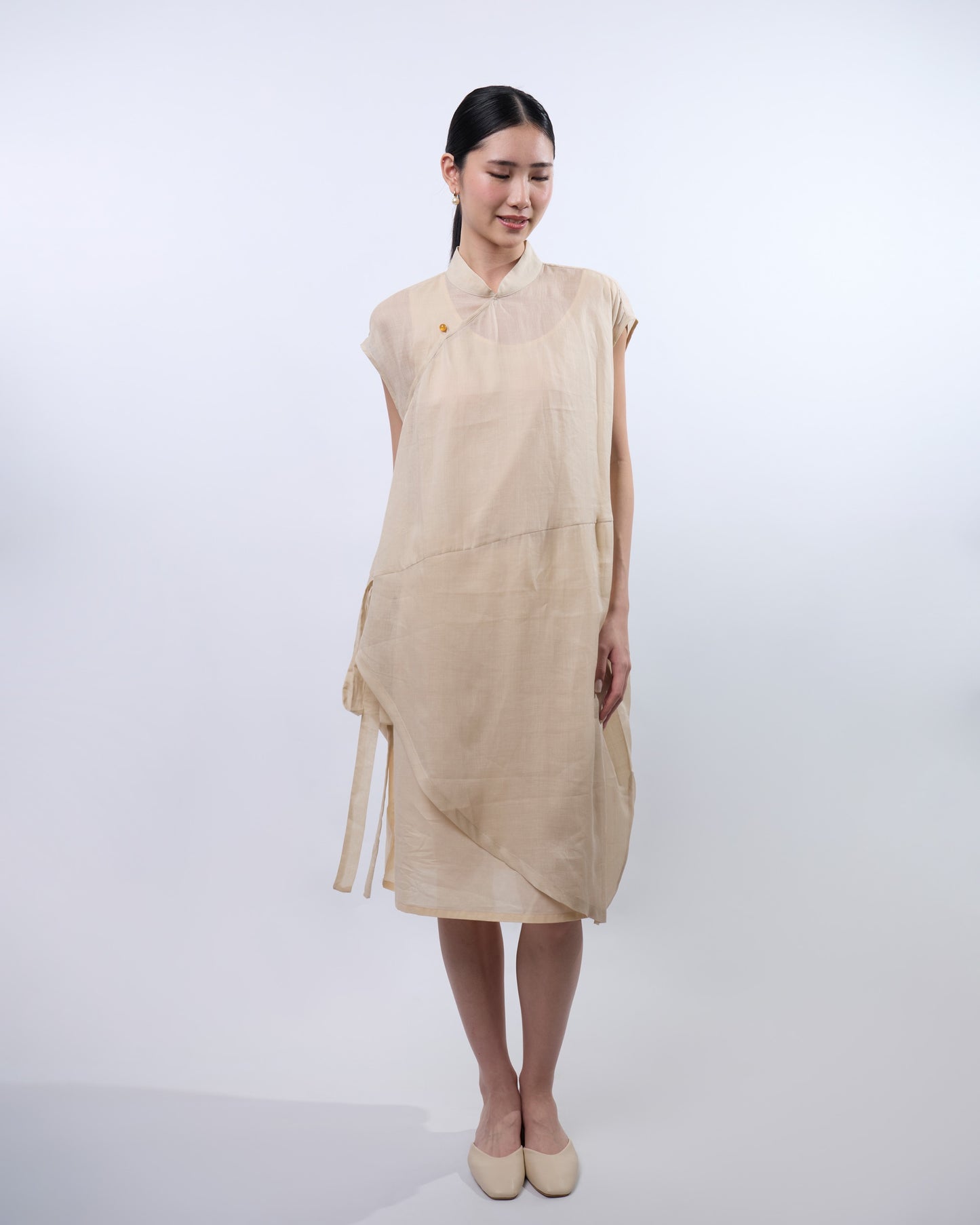 You Living Cheongsam Cocoon Dress (Free Size)