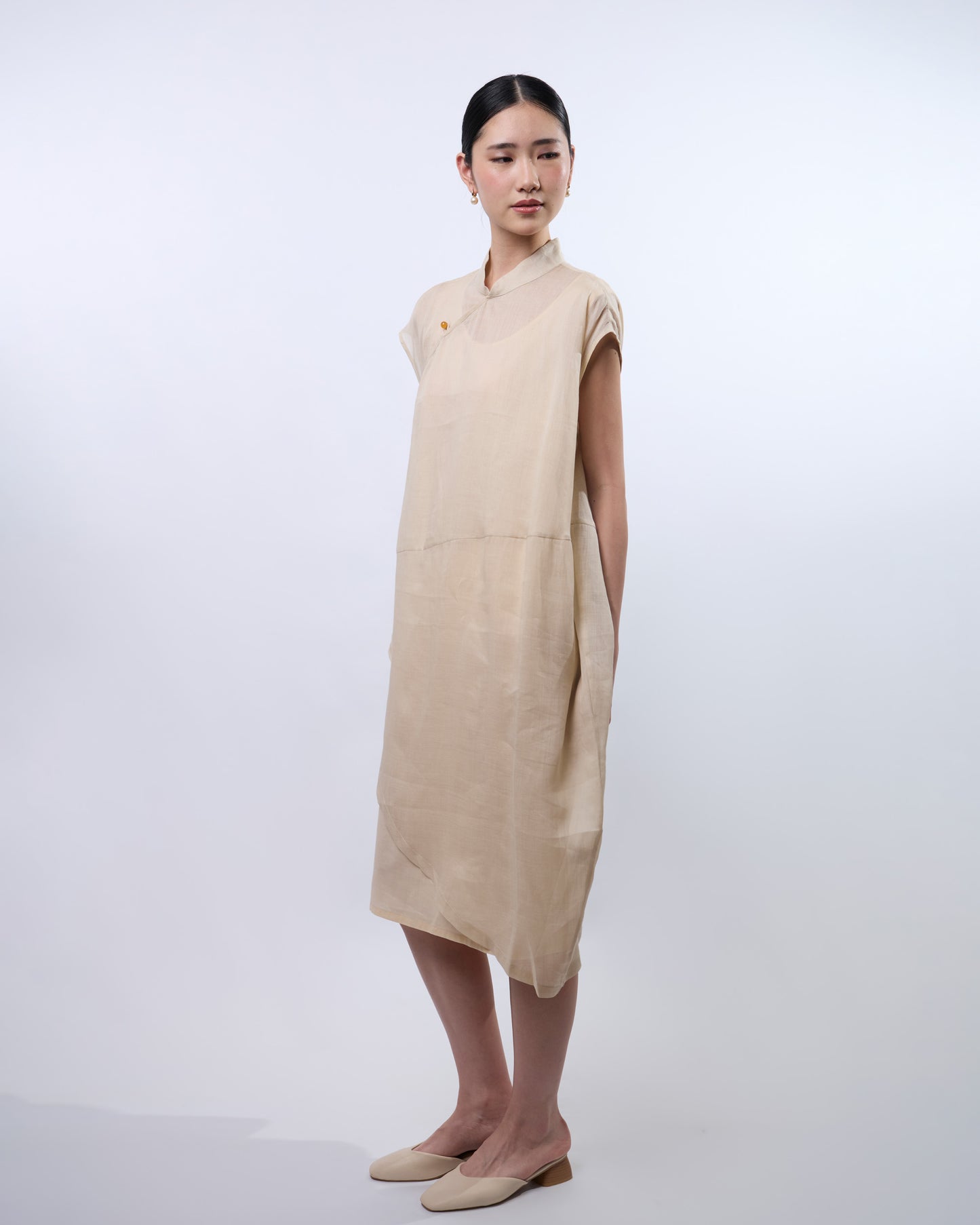 You Living Cheongsam Cocoon Dress (Free Size)