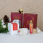 Slow Scent Christmas Duo – Crystal Botanical Candle & Sanitizer Mist Gift Box