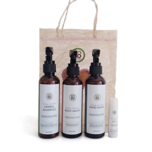 Coco Veda Cleanse & Nourish Trio