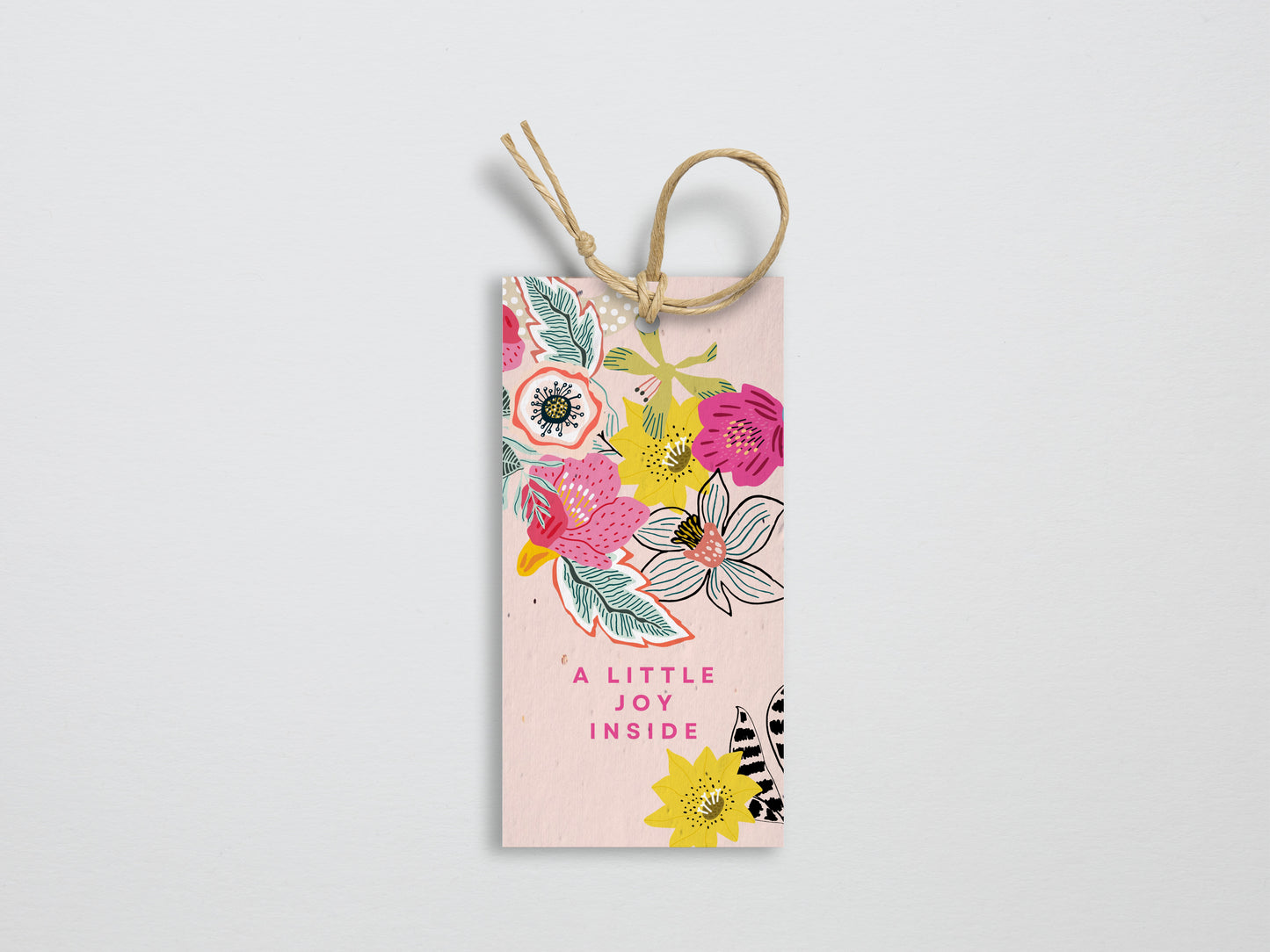 Purple & Pure Plantable Seed Gift Tags – Set of 10