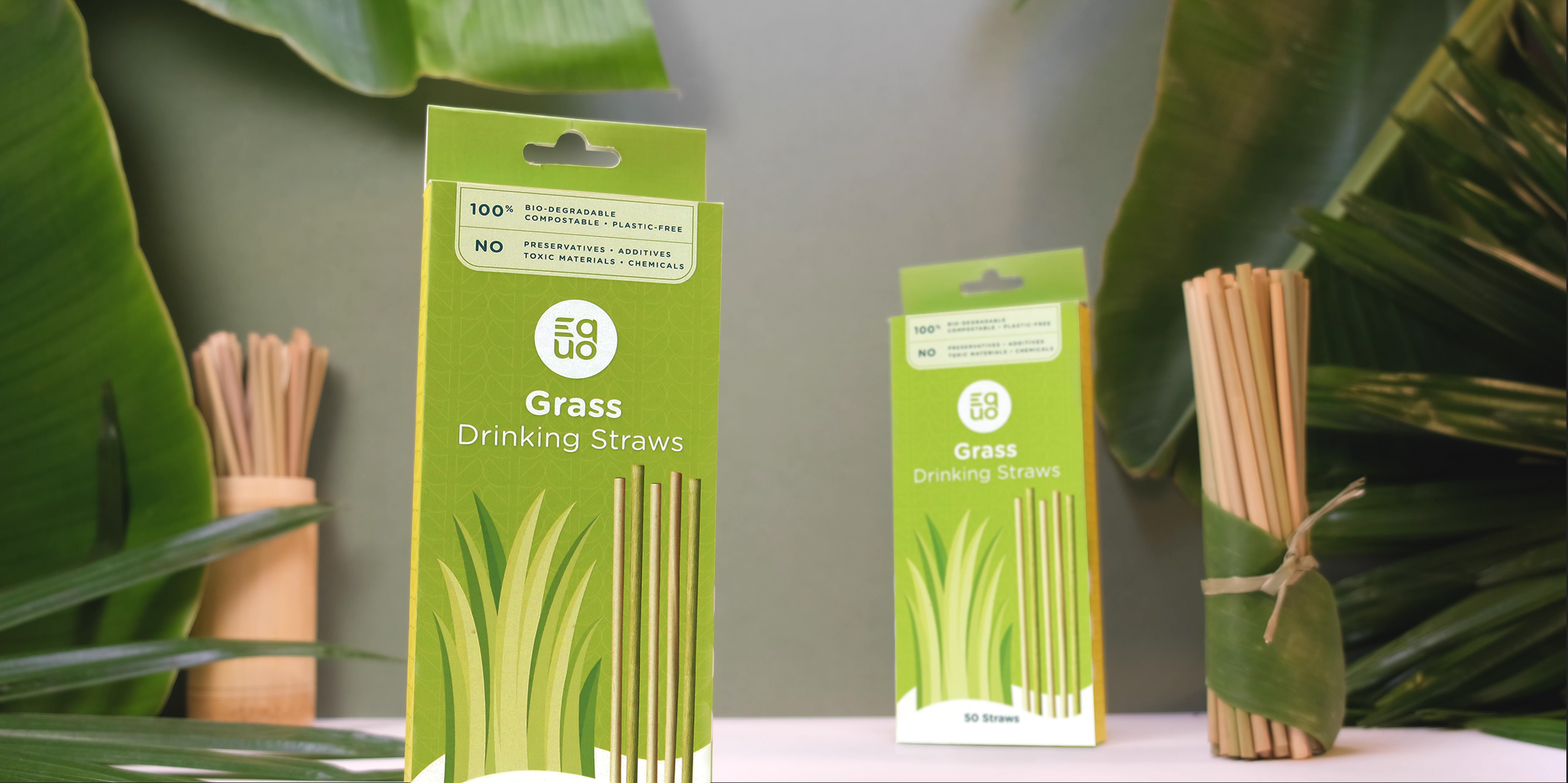 Grass Straw extra long Size 50ct pack