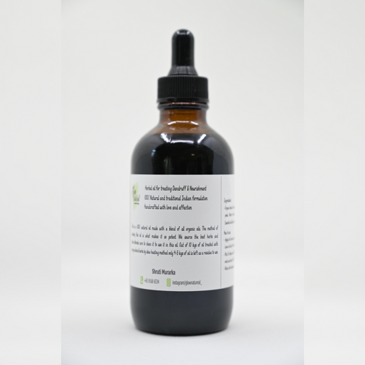 Glownatureal Herbal Dandruff & Nourishment Hair Oil