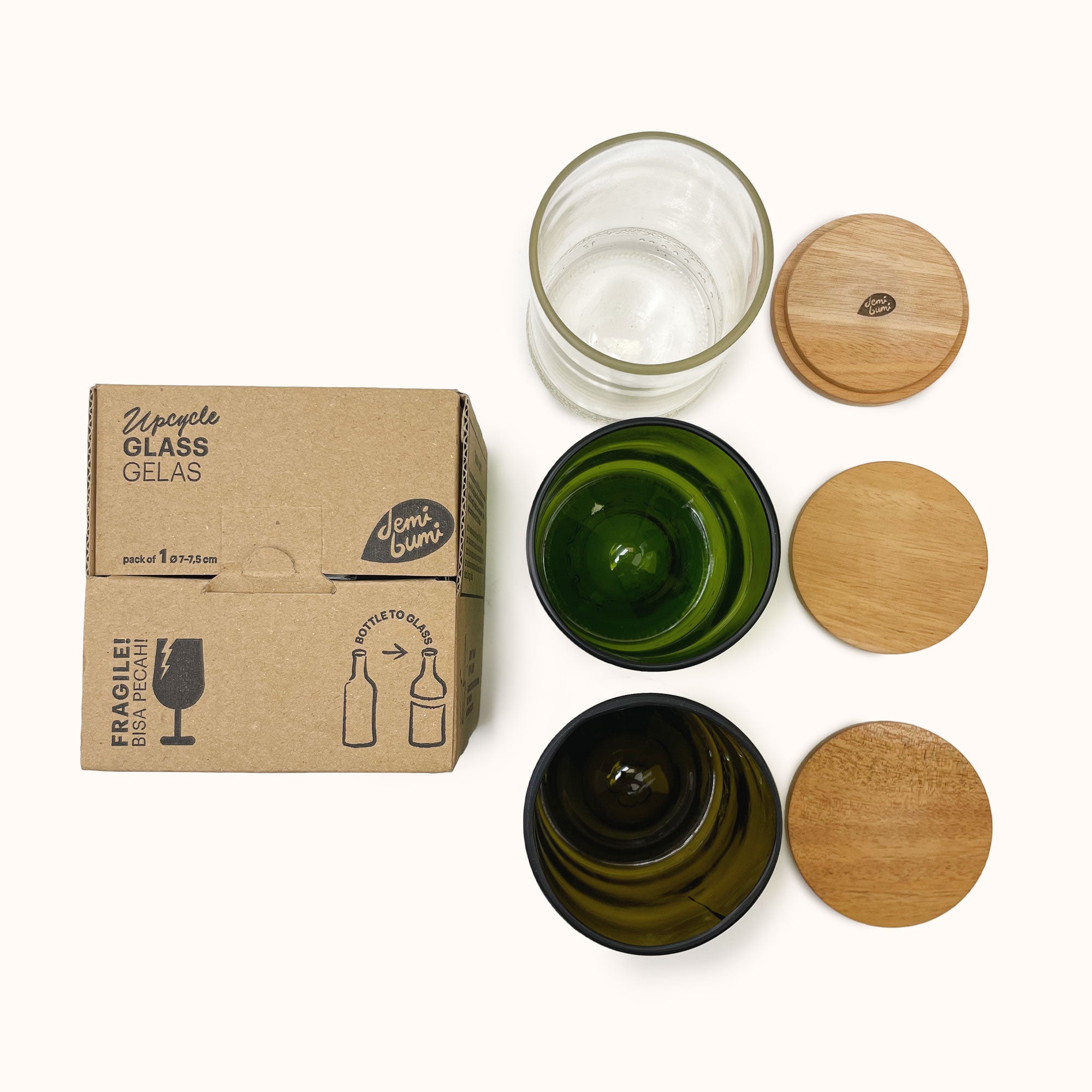 Demibumi Upcycle Glass | Home | The Green Collective SG
