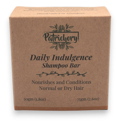 Patrichory Daily Indulgence Shampoo Bar For Normal or Dry Hair