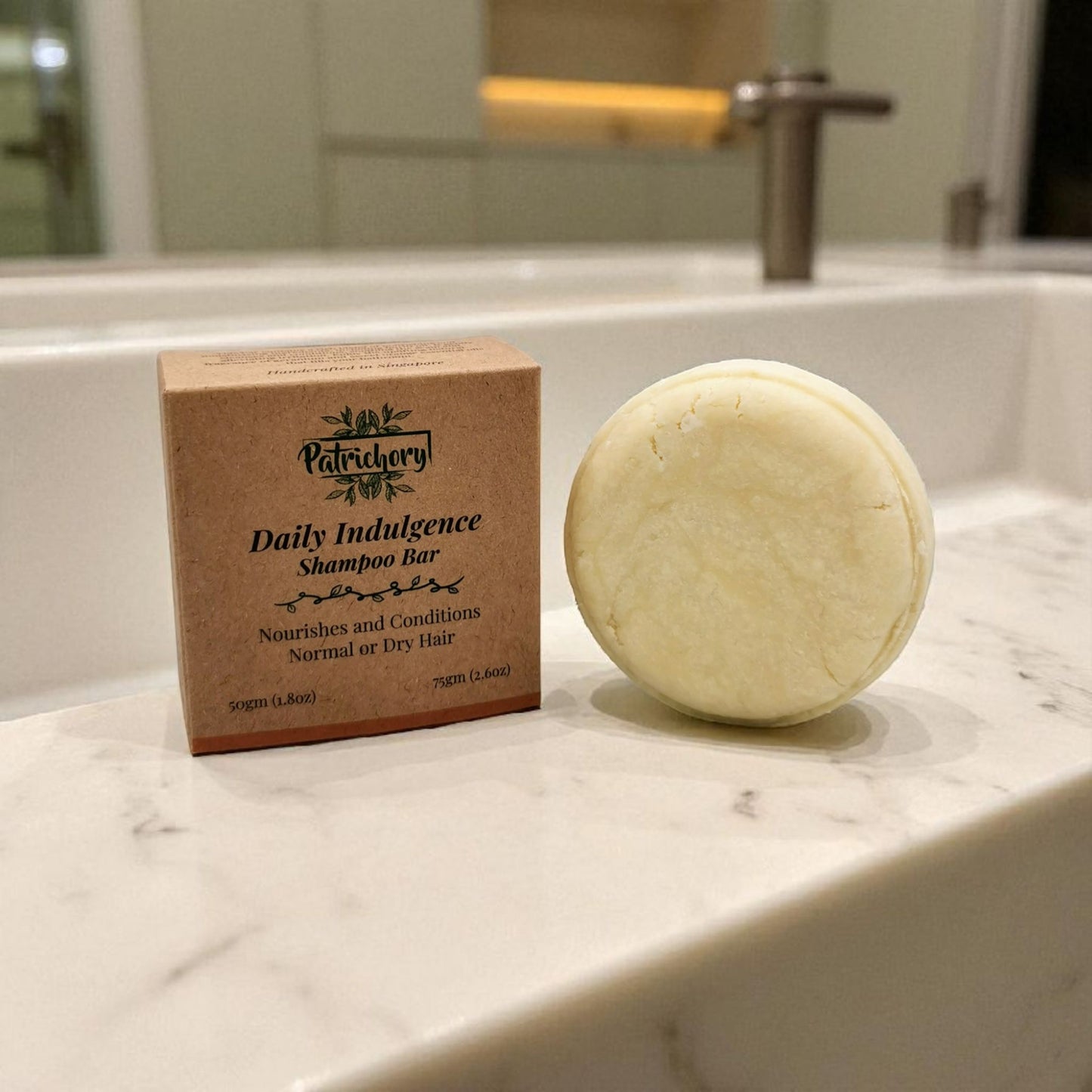 Patrichory Daily Indulgence Shampoo Bar For Normal or Dry Hair