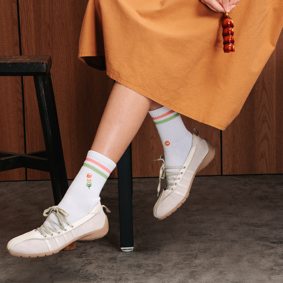 Talking Toes Sticky Dango Athletic Socks