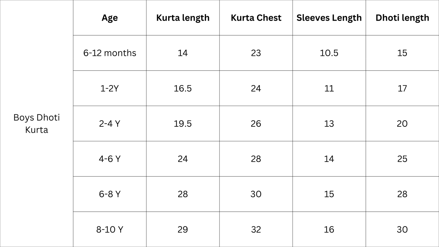 Devi Boys Kurta Dhoti