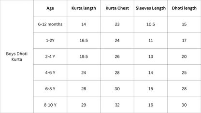 Devi Boys Kurta Dhoti