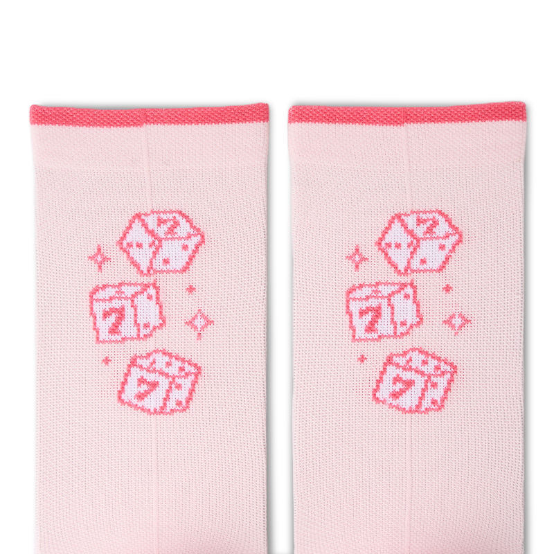 Talking Toes Seven Dice Performance Socks