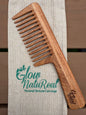 Glownatureal Handmade Detangling Neem Wood Comb