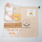 Wee Bean Little Essentials Baby Gift Set (Dim Sum) - Gentle, Organic & Perfect for Sensitive Skin