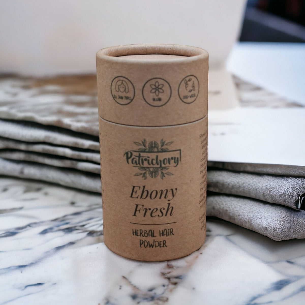 Patrichory Ebony Fresh Herbal Hair Powder