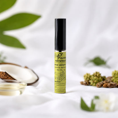Glownatureal Eyebrow & Eyelash Growth Serum – Natural Castor Oil & Vitamin E