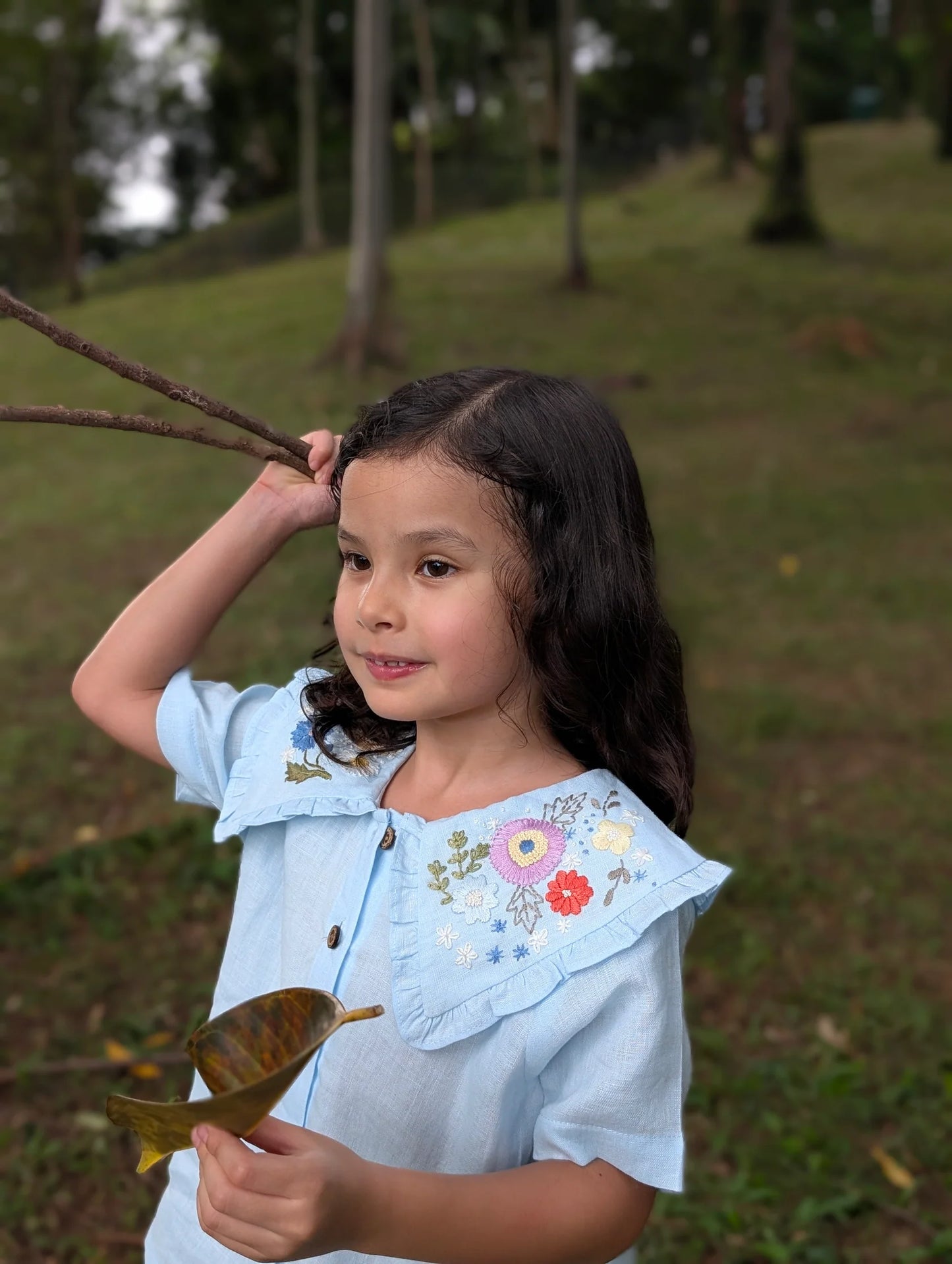 The Purestitch Floral Fantasy Top