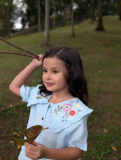 The Purestitch Floral Fantasy Top