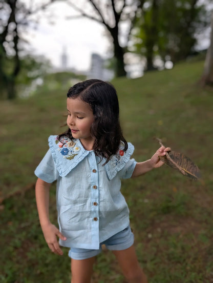 The Purestitch Floral Fantasy Top