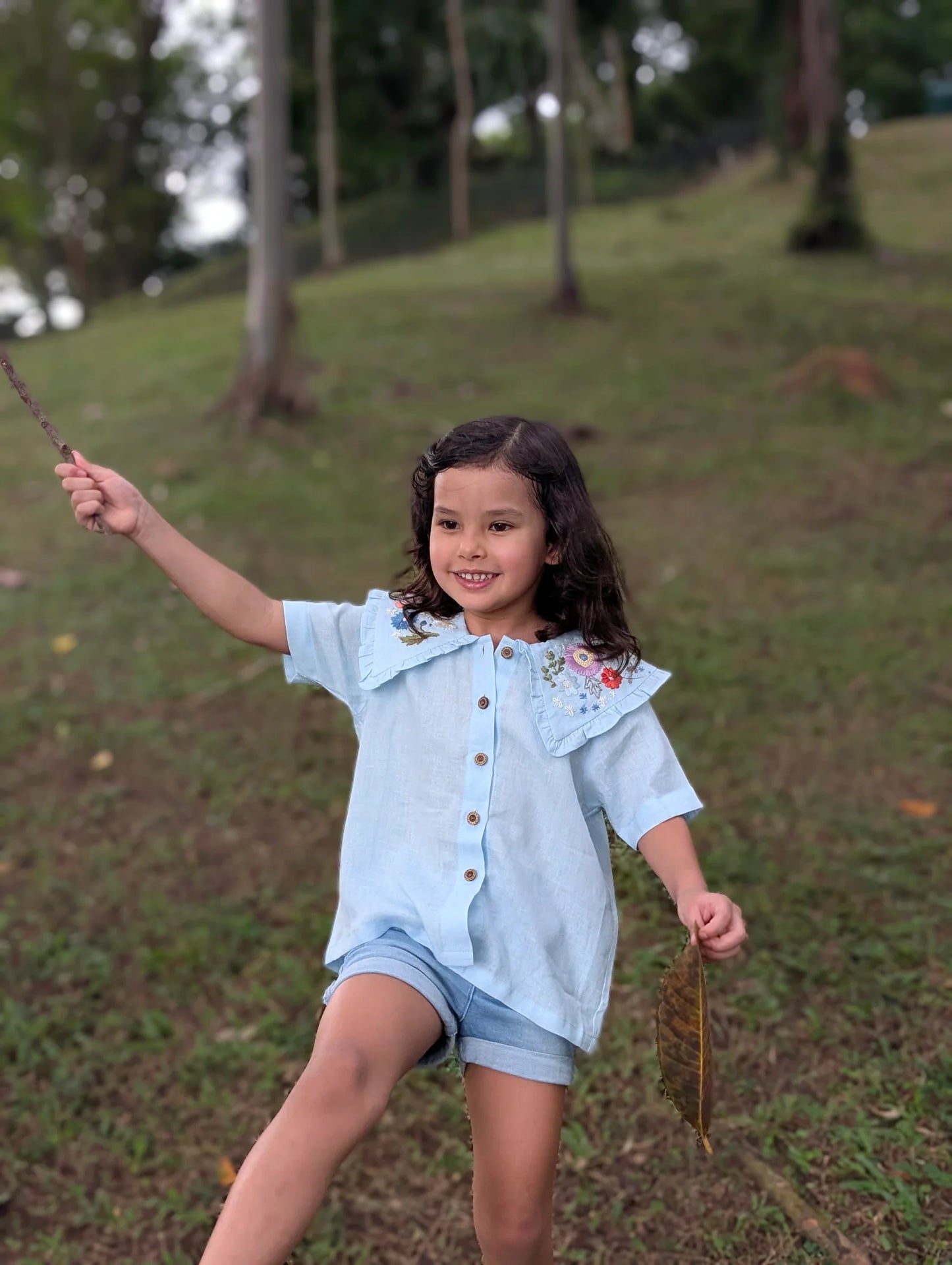 The Purestitch Floral Fantasy Top