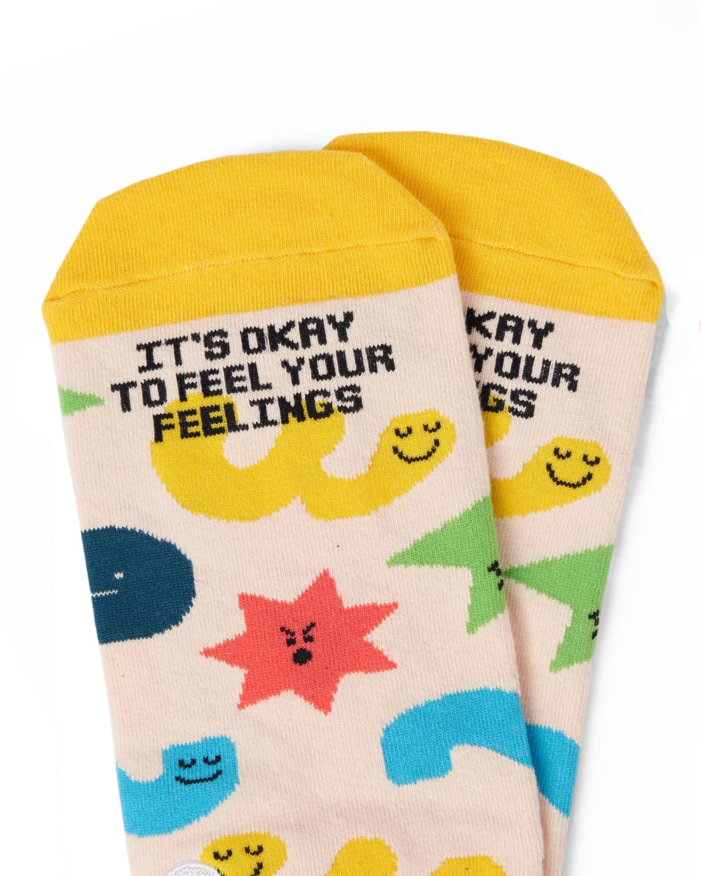 Talking Toes No Bad Feelings (Its okay to feel your feelings) Ankle Sock
